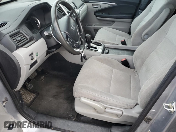 2016 Honda Pilot LX with VIN 5FNYF6H11GB078221, listed as a Copart auction lot 86346634 with 172,021 mi miles and Salvage Title. Bid and sale history available at carsss.com. Image 7.