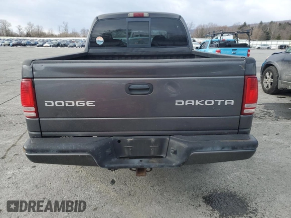 2004 Dodge Dakota Sport z VIN 1D7HG38K94S504357, wystawiony jako Copart lot #42763975 z przebiegiem 196 577 mil mil oraz Szkoda całkowita • Salvage title. Historia ofert i sprzedaży dostępna na DreamBid. Obrazek 6.