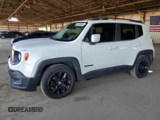 2017 Jeep Renegade Altitude with VIN ZACCJABB8HPE95746, listed as a Copart auction lot 62685995 with 109,666 mi miles and Salvage title. Bid and sale history available at DreamBid. Image 1.
