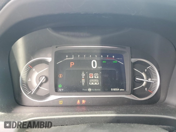 2023 Honda Passport EX-L z VIN 5FNYF8H51PB033343, wystawiony jako Copart lot #56594665 z przebiegiem 18 554 mil mil oraz Szkoda całkowita • Salvage title. Historia ofert i sprzedaży dostępna na DreamBid. Obrazek 9.