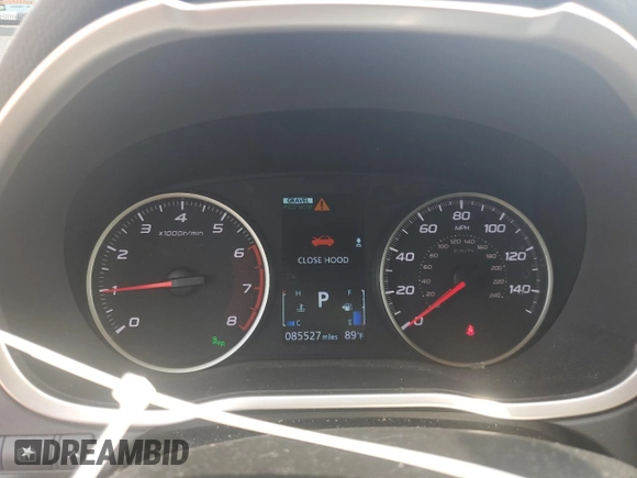 2018 Mitsubishi Eclipse Cross SE with VIN JA4AT5AA1JZ046654, listed as a Copart auction lot 59712635 with 85,527 mi miles and Salvage title. Bid and sale history available at DreamBid. Image 9.