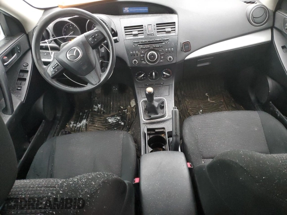 2013 Mazda 3 GX with VIN JM1BL1KF5D1803779, listed as a Copart auction lot 42116345 with 252,558 mi miles and Salvage Title. Bid and sale history available at carsss.com. Image 8.