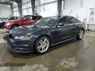 2016 Audi A6 2.0T Premium Plus with VIN WAUGFAFC3GN014912, listed as a Copart auction lot 49065465 with 95,781 mi miles and Salvage Title. Bid and sale history available at carsss.com. Image 1.