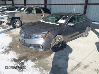 2019 Acura TLX w/A-Spec Pkg with VIN 19UUB1F64KA001793, listed as a IAAI auction lot 40930411 with 1 mi miles. Bid and sale history available at carsss.com. Image 17.