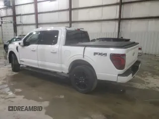 2024 Ford F-150 with VIN 1FTFW7LD8RFA16151, listed as a Copart auction lot 45981835 with 41,829 mi miles and Salvage title. Bid and sale history available at DreamBid. Image 2.
