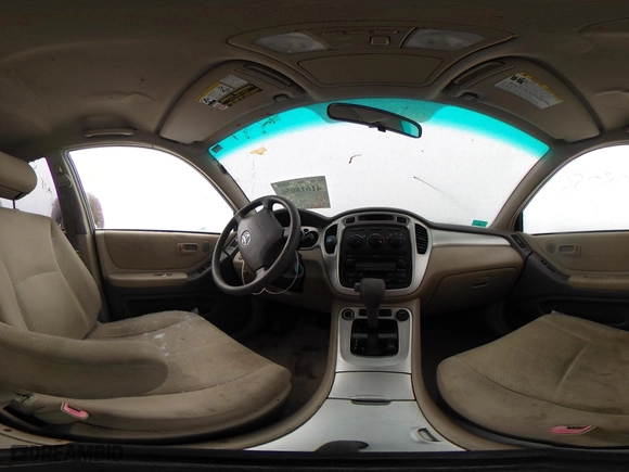 2006 Toyota Highlander w/3rd Row with VIN JTEEP21A460153635, listed as a IAAI auction lot 41618056 with 136,204 mi miles. Bid and sale history available at carsss.com. Image 18.