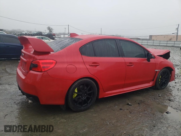 2020 Subaru WRX STI Limited with VIN JF1VA2Y66L9804302, listed as a Copart auction lot 44375725 with 34,734 mi miles and Salvage Title. Bid and sale history available at carsss.com. Image 3.