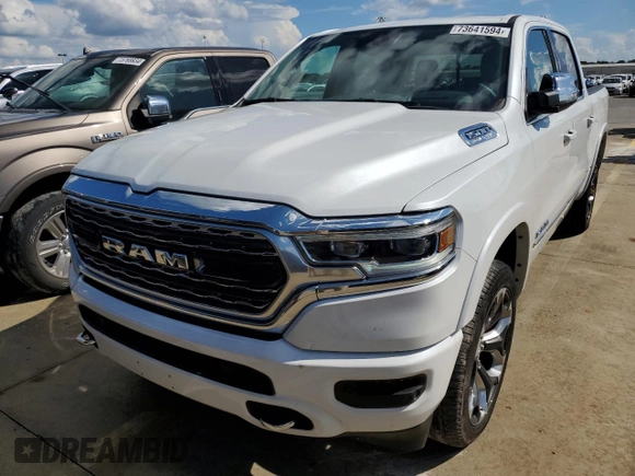 2024 Ram 1500 Limited with VIN 1C6SRFHT4RN137417, listed as a Copart auction lot 73641594 with Not provided miles and Non repairable. Bid and sale history available at DreamBid. Image 5.