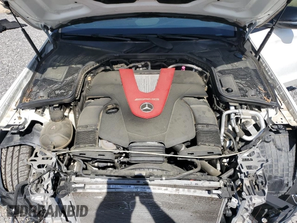 2019 Mercedes-Benz C 43 AMG with VIN 55SWF6EB5KU304210, listed as a Copart auction lot 57812795 with 48,925 mi miles and Clean title. Bid and sale history available at DreamBid. Image 11.