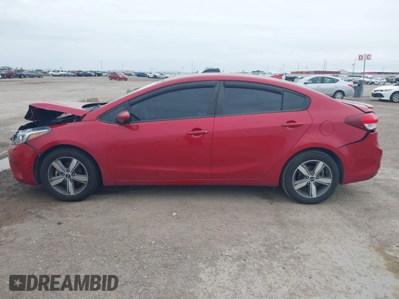 2018 Kia Forte LX with VIN 3KPFL4A7XJE187602, listed as a IAAI auction lot 41432177 with 90,573 mi miles and . Bid and sale history available at DreamBid. Image 14.