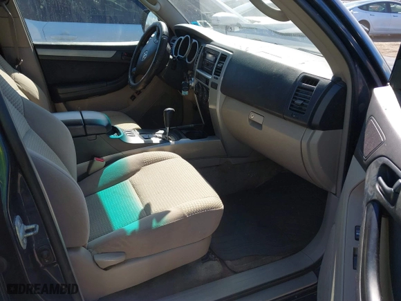 2005 Toyota 4Runner SR5 with VIN JTEBU14R958049116, listed as a IAAI auction lot 41755744 with 124,132 mi miles. Bid and sale history available at carsss.com. Image 5.