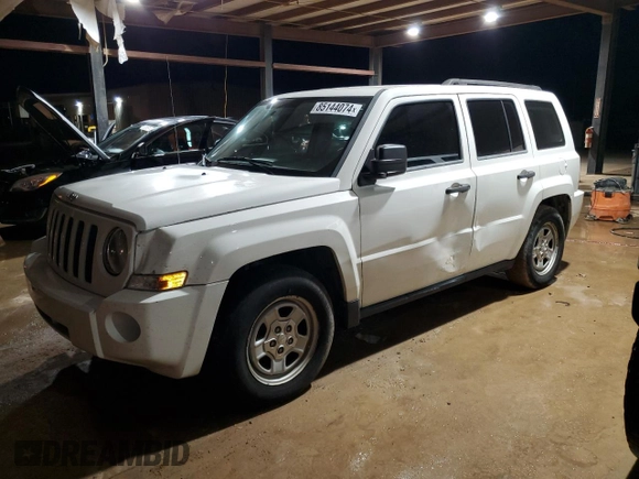 2008 Jeep Patriot Sport with VIN 1J8FT28008D773064, listed as a Copart auction lot 85144074 with 156,951 mi miles and Clean title. Bid and sale history available at DreamBid. Image 1.