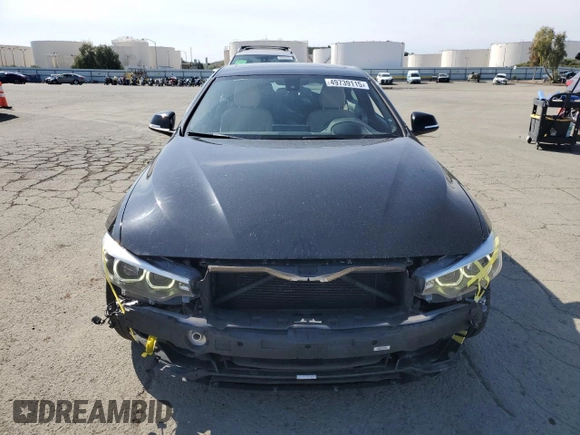 2018 BMW 4 Series 430i with VIN WBA4W3C57JAE64861, listed as a Copart auction lot 49739115 with 115,188 mi miles and Salvage Title. Bid and sale history available at DreamBid. Image 5.