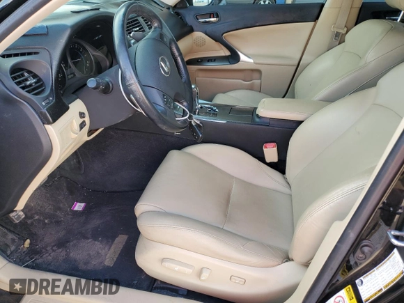 2008 Lexus IS 250 z VIN JTHBK262685060482, wystawiony jako Copart lot #58515845 z przebiegiem 100 243 mil mil oraz Szkoda całkowita • Salvage title. Historia ofert i sprzedaży dostępna na DreamBid. Obrazek 7.