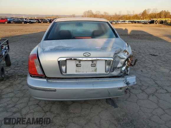 2004 Hyundai XG with VIN KMHFU45E04A316049, listed as a Copart auction lot 43229685 with 101,510 mi miles and Salvage Title. Bid and sale history available at DreamBid. Image 6.