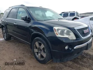 2011 GMC Acadia SLT1 with VIN 1GKKVRED4BJ208040, listed as a IAAI auction lot 41964203 with 168,565 mi miles. Bid and sale history available at carsss.com. Image 1.