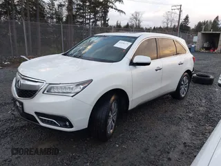 2015 Acura MDX Tech Pkg with VIN 5FRYD4H43FB022153, listed as a IAAI auction lot 41496232 with 80,839 mi miles. Bid and sale history available at carsss.com. Image 17.