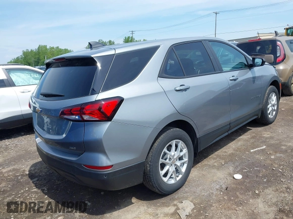 2023 Chevrolet Equinox LS z VIN 3GNAXSEG2PL166171, wystawiony jako IAAI lot #42378126 z przebiegiem 19 562 mil mil oraz . Historia ofert i sprzedaży dostępna na DreamBid. Obrazek 4.