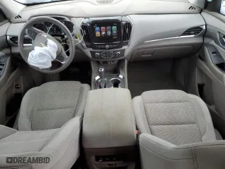 2018 Chevrolet Traverse LT Cloth with VIN 1GNEVGKW5JJ247289, listed as a Copart auction lot 45715455 with 121,425 mi miles and Non Repairable. Bid and sale history available at carsss.com. Image 8.
