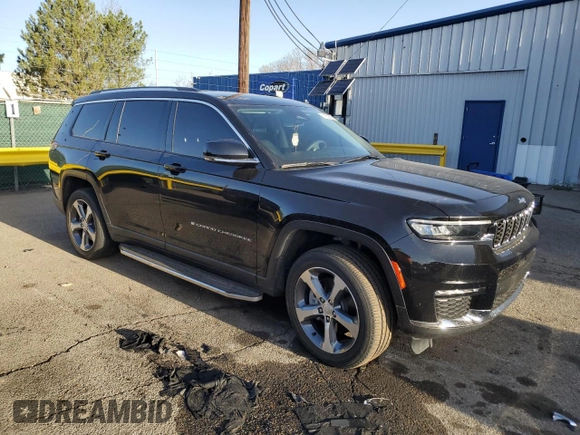 2023 Jeep Grand Cherokee Limited with VIN 1C4RJKBG2P8777320, listed as a Copart auction lot 51631885 with 37,592 mi miles and Non repairable. Bid and sale history available at DreamBid. Image 4.