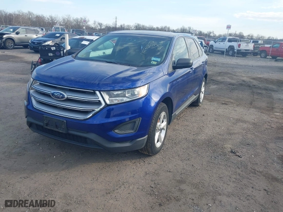 2015 Ford Edge SE with VIN 2FMTK3G82FBB39523, listed as a IAAI auction lot 41676457 with 248,375 mi miles. Bid and sale history available at carsss.com. Image 17.