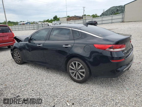 2019 Kia Optima LX with VIN 5XXGT4L33KG363946, listed as a Copart auction lot 57386055 with 41,886 mi miles and Salvage title. Bid and sale history available at DreamBid. Image 2.