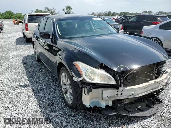 2013 Infiniti M with VIN JN1BY1AP7DM512603, listed as a Copart auction lot 57581585 with 119,274 mi miles and Salvage title. Bid and sale history available at DreamBid. Image 13.