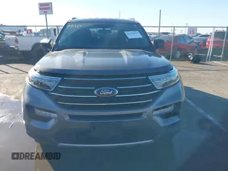 2023 Ford Explorer XLT with VIN 1FMSK7DH2PGB07995, listed as a IAAI auction lot 41518424 with 14,438 mi miles. Bid and sale history available at carsss.com. Image 12.