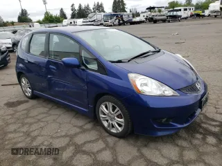2009 Honda Fit Sport z VIN JHMGE88419S039797, wystawiony jako Copart lot #56866245 z przebiegiem 162 896 mil mil oraz Szkoda całkowita • Salvage title. Historia ofert i sprzedaży dostępna na DreamBid. Obrazek 4.
