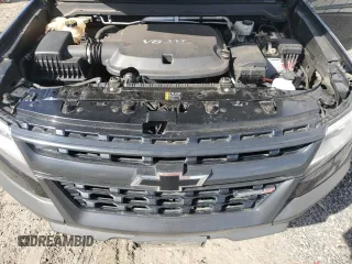 2019 Chevrolet Colorado 4WD ZR2 z VIN 1GCGTEEN1K1264753, wystawiony jako Copart lot #53449155 z przebiegiem 118 703 mil mil oraz Szkoda całkowita • Salvage title. Historia ofert i sprzedaży dostępna na DreamBid. Obrazek 11.