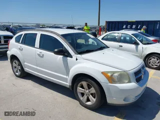 2012 Dodge Caliber SXT with VIN 1C3CDWDA6CD506635, listed as a IAAI auction lot 41950424 with 180,374 mi miles. Bid and sale history available at carsss.com. Image 1.