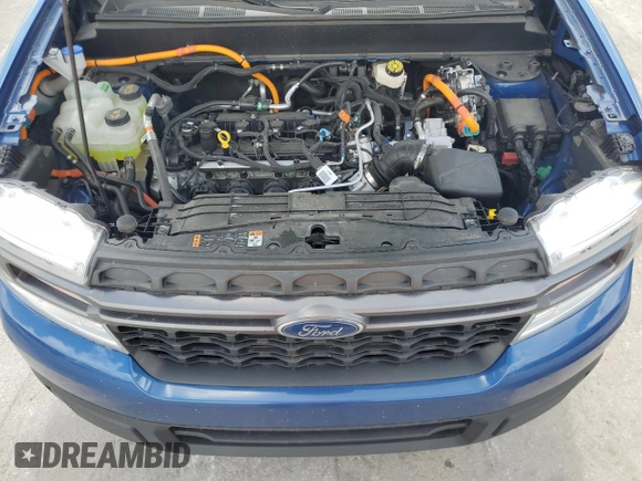2024 Ford Maverick XLT with VIN 3FTTW8H37RRA63473, listed as a Copart auction lot 61185685 with 15,535 mi miles and Salvage title. Bid and sale history available at DreamBid. Image 11.