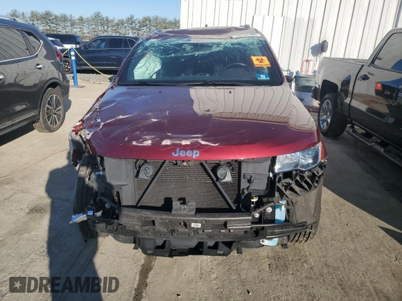 2020 Jeep Grand Cherokee Laredo E with VIN 1C4RJFAG2LC375412, listed as a Copart auction lot 48704495 with Not provided miles and Salvage title. Bid and sale history available at DreamBid. Image 5.