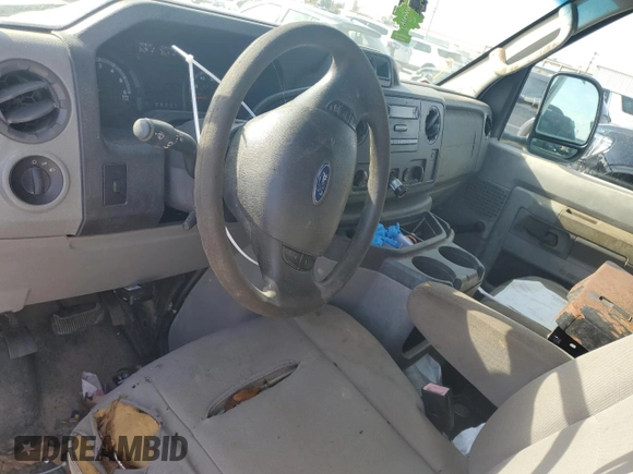 2011 Ford Econoline Cargo Commercial with VIN 1FTNE1EW9BDA90254, listed as a Copart auction lot 41644605 with Not Provided miles and Salvage Title. Bid and sale history available at DreamBid. Image 8.