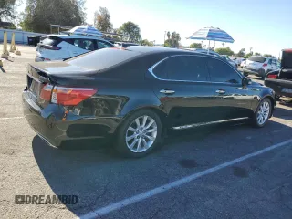 2011 Lexus LS with VIN JTHDU1EF3B5013340, listed as a Copart auction lot 82902224 with 60,910 mi miles and Salvage title. Bid and sale history available at DreamBid. Image 3.