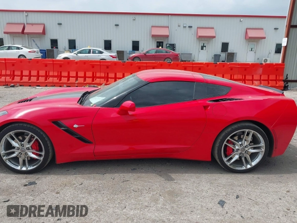 2018 Chevrolet Corvette 1LT with VIN 1G1YB2D75J5101256, listed as a IAAI auction lot 41912771 with 23,160 mi miles. Bid and sale history available at carsss.com. Image 6.