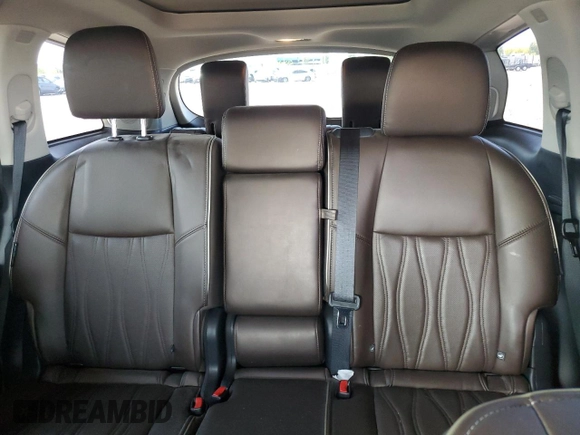 2019 Infiniti QX60 Pure z VIN 5N1DL0MM2KC561741, wystawiony jako Copart lot #53581405 z przebiegiem 80 366 mil mil oraz Szkoda całkowita • Salvage title. Historia ofert i sprzedaży dostępna na DreamBid. Obrazek 10.