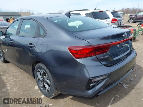 2020 Kia Forte LXS with VIN 3KPF24AD8LE235951, listed as a IAAI auction lot 41841194 with 48,894 mi miles. Bid and sale history available at carsss.com. Image 3.