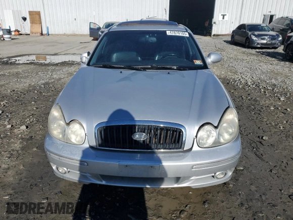2005 Hyundai Sonata GLS with VIN KMHWF35H25A210105, listed as a Copart auction lot 47870105 with 143,002 mi miles and Salvage Title. Bid and sale history available at carsss.com. Image 5.