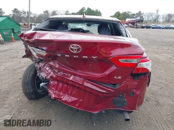 2020 Toyota Camry LE with VIN 4T1C11AK4LU920044, listed as a IAAI auction lot 42084112 with 96,745 mi miles and . Bid and sale history available at carsss.com. Image 16.