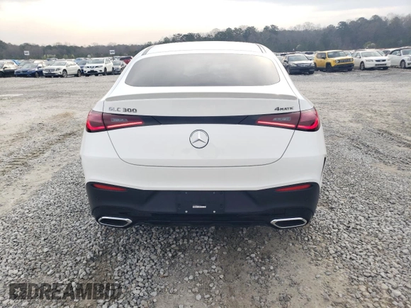 2025 Mercedes-Benz GLC with VIN W1NKJ4HB0SF284466, listed as a Copart auction lot 48459275 with 819 mi miles and Salvage Title. Bid and sale history available at carsss.com. Image 6.