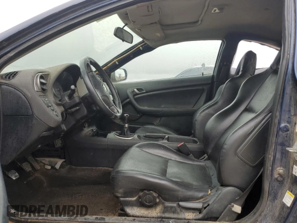 2002 Acura RSX Manual with VIN JH4DC53822C009788, listed as a Copart auction lot 50845835 with 0 mi miles and Salvage Title. Bid and sale history available at carsss.com. Image 7.