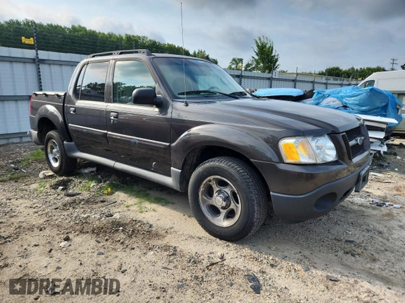 2005 Ford Explorer Sport Trac XLS with VIN 1FMZU67K95UA13377, listed as a Copart auction lot 63669845 with 123,676 mi miles and Clean title. Bid and sale history available at DreamBid. Image 4.