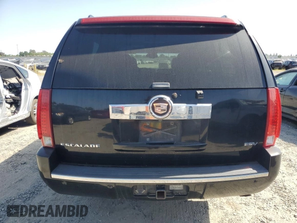 2007 Cadillac Escalade ESV with VIN 1GYFK66827R193613, listed as a Copart auction lot 54073125 with 214,923 mi miles and Salvage Title. Bid and sale history available at carsss.com. Image 6.