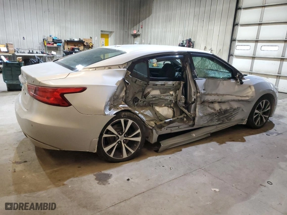 2017 Nissan Maxima SV with VIN 1N4AA6AP0HC432118, listed as a Copart auction lot 42631345 with 126,379 mi miles and Salvage Title. Bid and sale history available at carsss.com. Image 3.