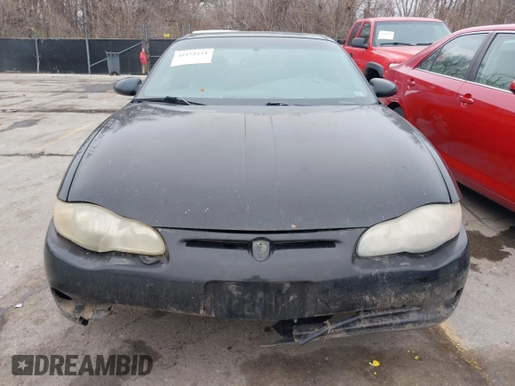 2001 Chevrolet Monte Carlo SS with VIN 2G1WX15K319190480, listed as a IAAI auction lot 41158151 with 271,220 mi miles. Bid and sale history available at carsss.com. Image 12.