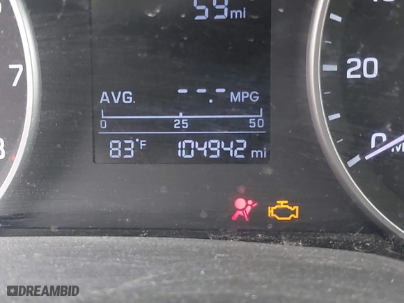 2017 Hyundai Elantra Limited with VIN 5NPD84LF3HH072908, listed as a IAAI auction lot 42106855 with 104,942 mi miles. Bid and sale history available at carsss.com. Image 15.