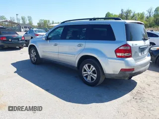 2009 Mercedes-Benz GL-Class 4.6L with VIN 4JGBF71E99A512434, listed as a IAAI auction lot 42074368 with 115,737 mi miles. Bid and sale history available at carsss.com. Image 3.