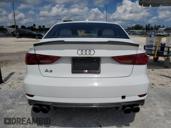 2017 Audi A3 Sedan Premium with VIN WAUAUGFF9H1040917, listed as a Copart auction lot 68438113 with 77,314 mi miles. Bid and sale history available at carsss.com. Image 6.