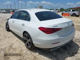 2024 Mercedes-Benz C 300 with VIN W1KAF4GB5RR233937, listed as a IAAI auction lot 41974579 with 2,956 mi miles and . Bid and sale history available at DreamBid. Image 3.